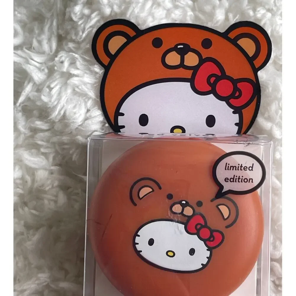 Hello Kitty Macaron Lip Balm Red Velvet Moisturizing Vitamin E Shea Butter NEW